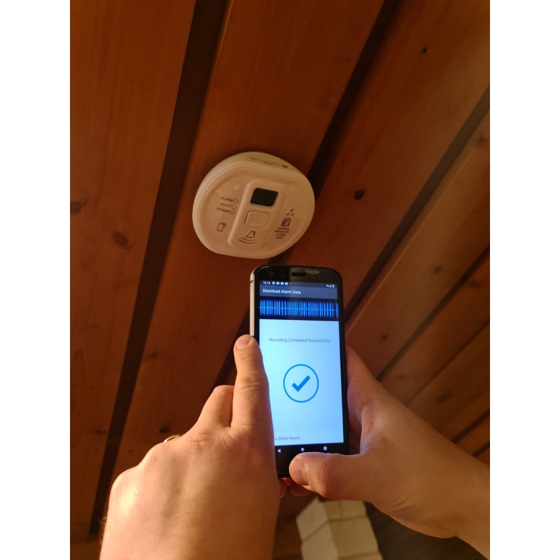 Ei208 Akkutoiminen häkävaroitin.AudioLINK (ei ketjutettava)